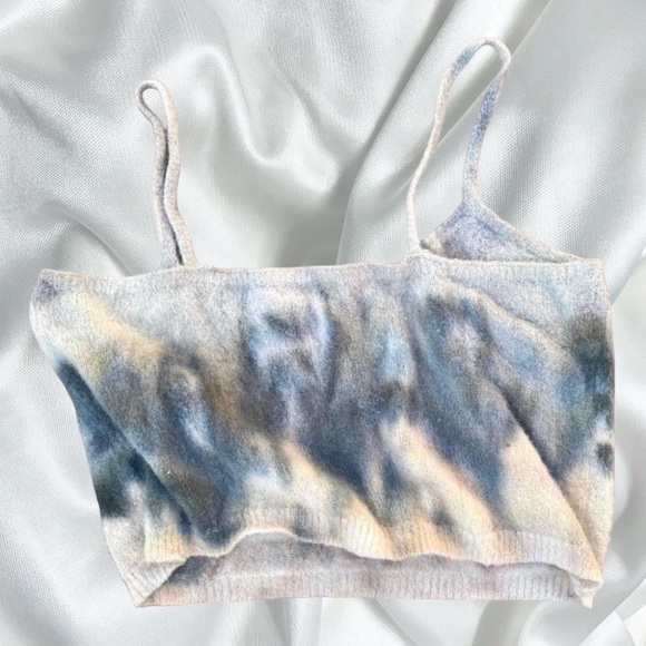 Grey Bandit Blake Tie Dye Fuzzy Tank - Picture 2 of 5